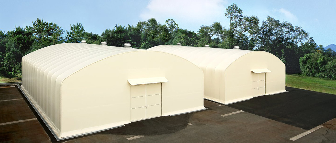 ジャンバラ式 テント倉庫